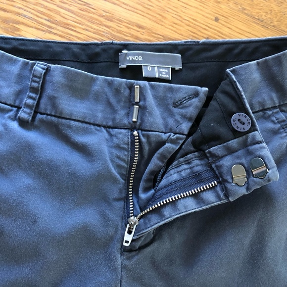 vince cotton shorts size 0 - Picture 2 of 7